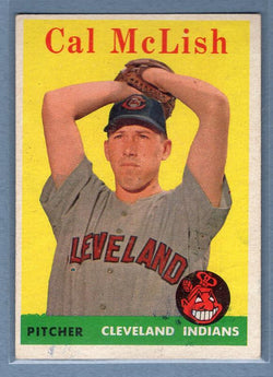 1958 Topps #208 Cal McLish VG-EX     G0364