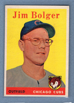 1958 Topps #201 Jim Bolger (b) EX  GO387
