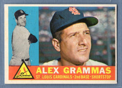 1960 Topps #168 Alex Grammas EX-MT  GO560