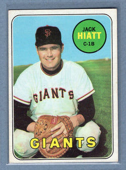1969 Topps #204 Jack Hiatt EX  GO477