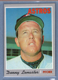 1970 Topps #178 Denny Lemaster  EX  GO695