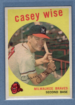 1959 Topps #204 Casey Wise EX  GO213