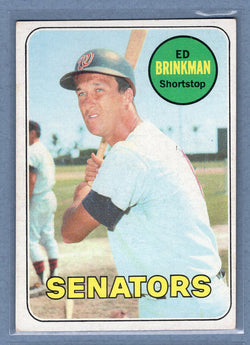 1969 Topps #153 Ed Brinkman EX-MT  GO850