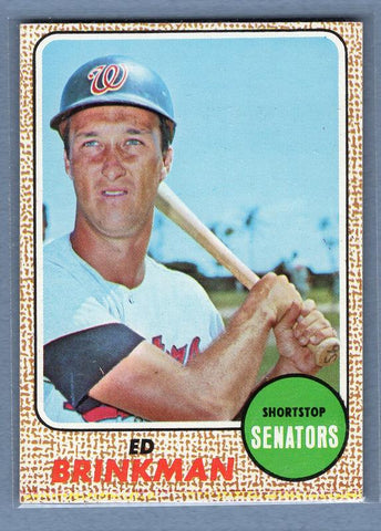 1968 Topps #49 Ed Brinkman NM GO170