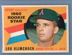 1960 Topps #137 Lou Klimchock(b) EX   GO550