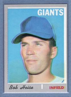 1970 Topps #478 Bob Heise  (b) EX-MT  GO750