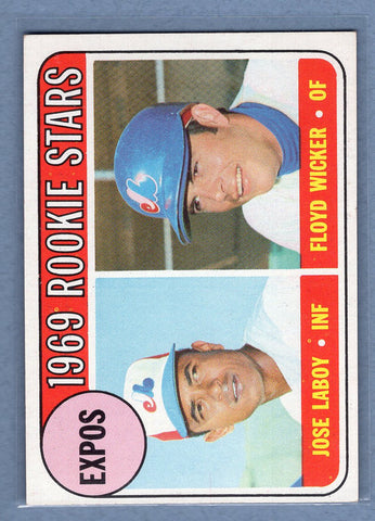 1969 Topps #524 Expos Rookies EX-MT  GO645