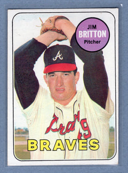 1969 Topps #154 Jim Britton EX-MT  GO850