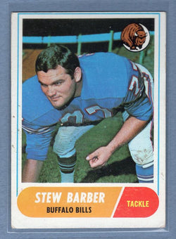 1968 Topps #44 Stew Barber EX  GO205