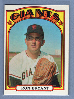 1972 Topps #185 Ron Bryant EX  GO500