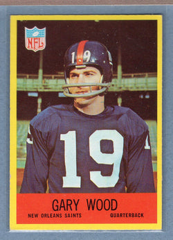 1967 Philadelphia #131 Gary Wood EX-MT   GO118