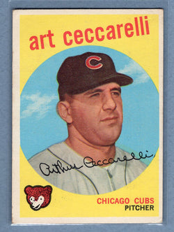 1959 Topps #226 Art Ceccarelli (a) VG   GO410