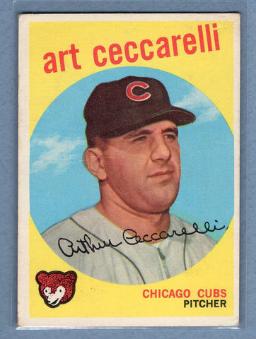 1959 Topps #226 Art Ceccarelli (a) VG   GO410