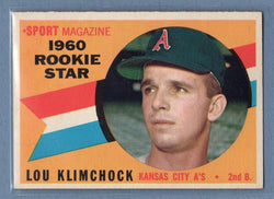 1960 Topps #137 Lou Klimchock(c) EX   GO550