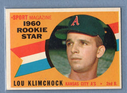 1960 Topps #137 Lou Klimchock(d) EX   GO550