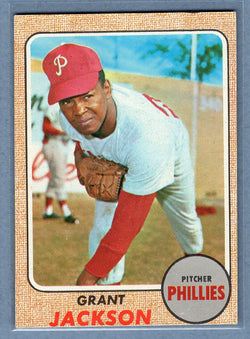 1968 Topps #512 Grant Jackson (b) EX  GO180