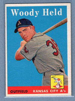 1958 Topps #202 Woody Held  EX  GO387