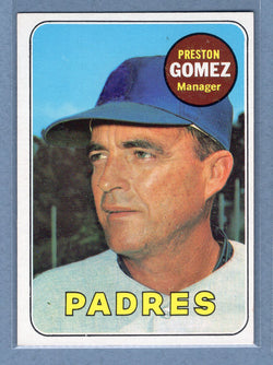 1969 Topps #74 Preston Gomez (e) EX-MT  GO700