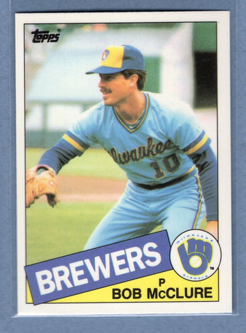 1985 Topps Tiffany #203 Bob McClure NM