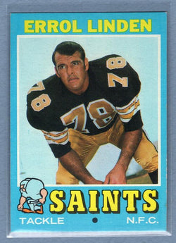 1971 Topps #117 Errol Linden EX-MT  GO32