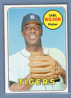 1969 Topps #525 Earl Wilson EX-MT  GO645