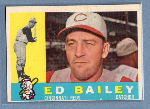 1960 Topps #411 Ed Bailey (st) (a) VG  GO257