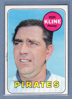 1969 Topps #243 Ron Kline (c) VG-EX  GO265