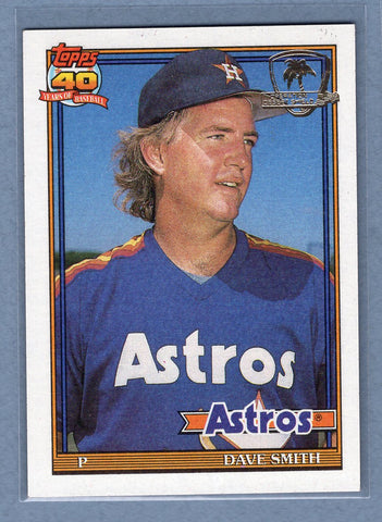 1991 Topps Desert Shield #215 Dave Smith  NM  GO625