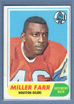 1968 Topps #172 Miller Farr  VG-EX  GO801