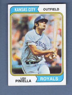 1974 Topps Baseball #390 Lou Piniella NM-MT 003