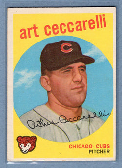 1959 Topps #226 Art Ceccarelli (b) EX   GO410