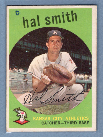 1959 Topps #227 Hal Smith (a)(mk) VG   GO410