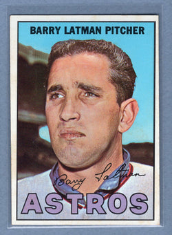 1967 Topps #28 Barry Latman EX-MT  GO368