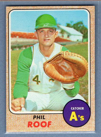 1968 Topps #484 Phil Roof EX-MT  GO545