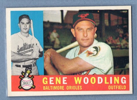 1960 Topps #190 Gene Woodling EX-MT  GO223