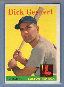 1958 Topps #38 Dick Gernert EX  GO129