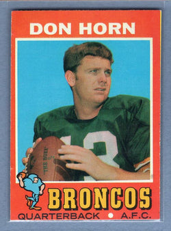 1971 Topps #59 Don Horn EX-MT  GO244