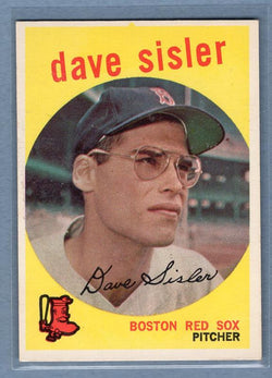 1959 Topps #384 Dave Sisler EX-MT    Set Break A