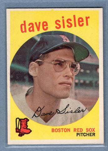 1959 Topps #384 Dave Sisler EX-MT    Set Break A