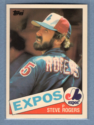 1985 Topps Tiffany #205 Steve Rogers NM