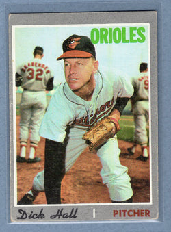 1970 Topps #182 Dick Hall  VG  GO695