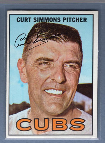 1967 Topps #39 Curt Simmons EX-MT Set Break GO428