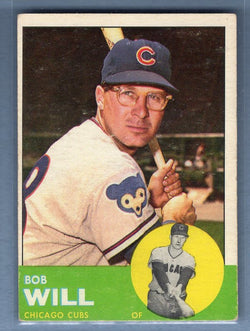 1963 Topps #58 Bob Will VG-EX Set Break
