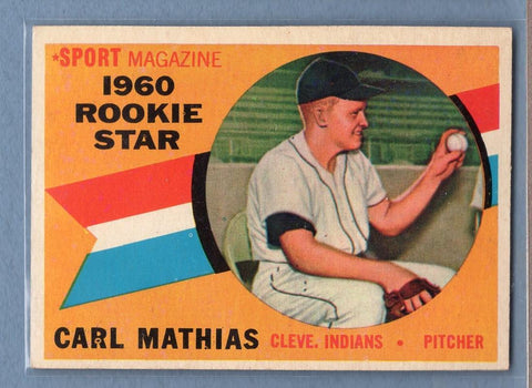 1960 Topps #139 Carl Mathias(b) EX   GO550