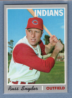 1970 Topps #347 Russ Snyder  (b) EX-MT  GO200