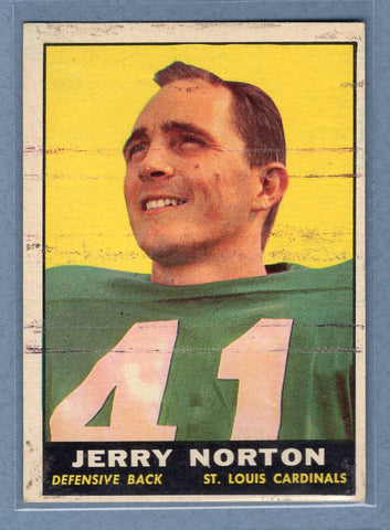 1961 Topps #120 Jerry Norton (b) VG  GO801