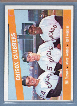 1966 Topps #199 Chisox Clubbers VG-EX  GO300