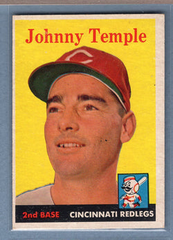 1958 Topps #205 Johnny Temple  EX  GO387