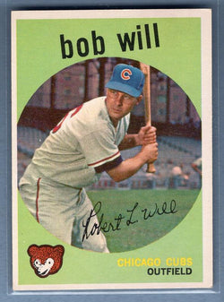 1959 Topps #388 Bob Will EX-MT    Set Break A
