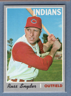 1970 Topps #347 Russ Snyder  (c) EX-MT  GO200